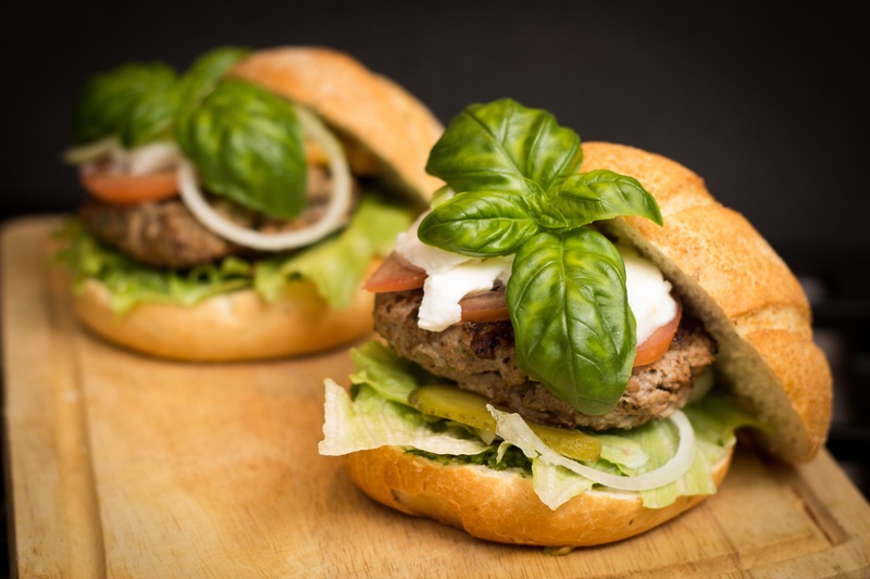 a lentil burger on a bread bun