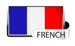 imagem da bandeira da França.