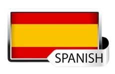 imagem da bandeira da Espanha.